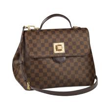 AAA Replica Louis Vuitton Damier Ebene Canvas Bergamo MM N41168 On Sale - Click Image to Close